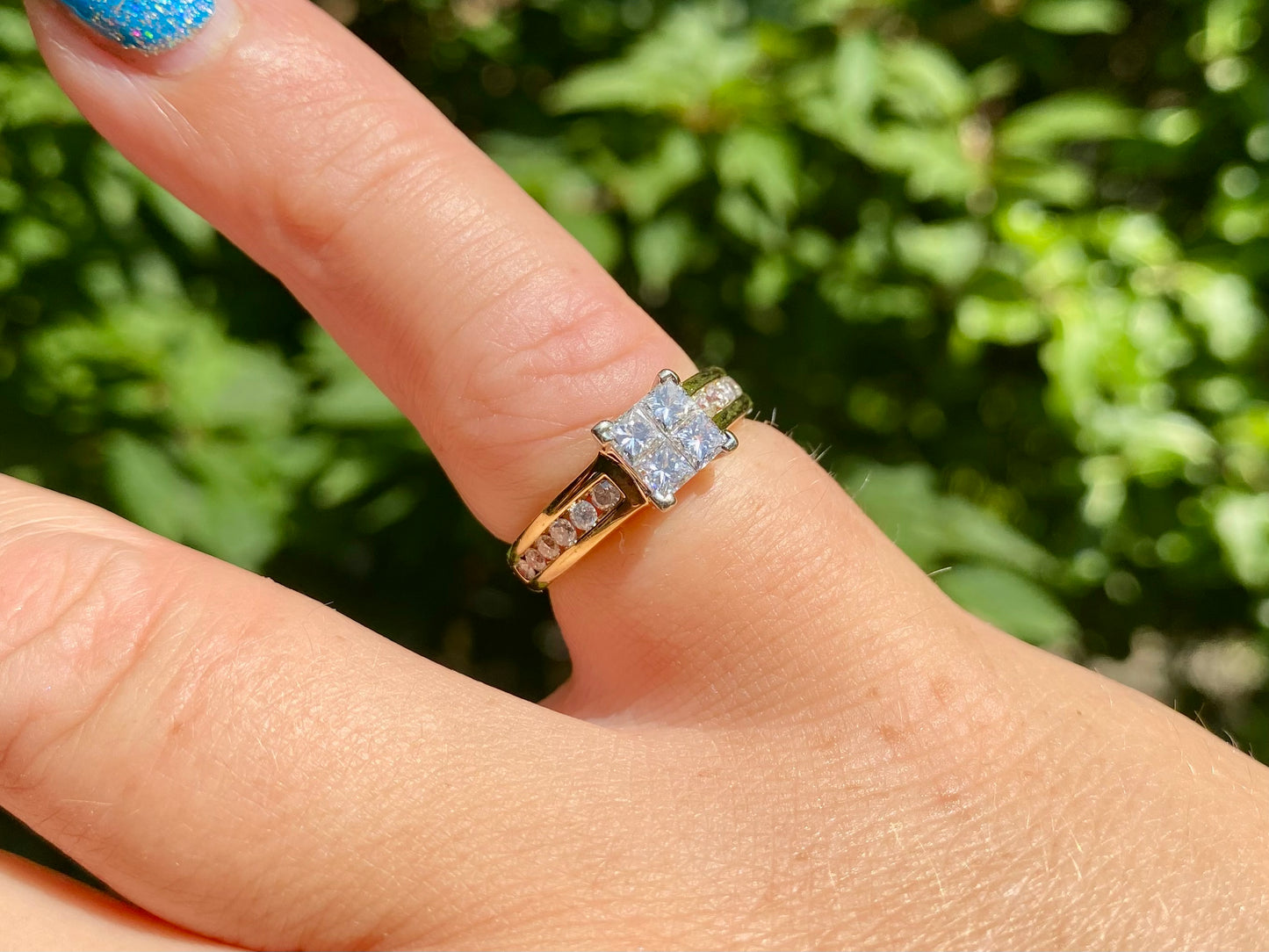 18ct Gold 0.75ct Diamond Ring