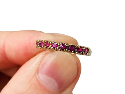 9ct Gold Ruby Ring