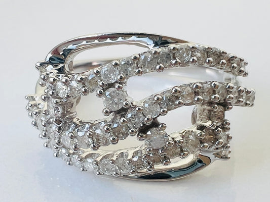 9ct Gold Diamond Ring