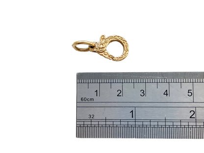 9ct Gold Ornate Lobster Clasp