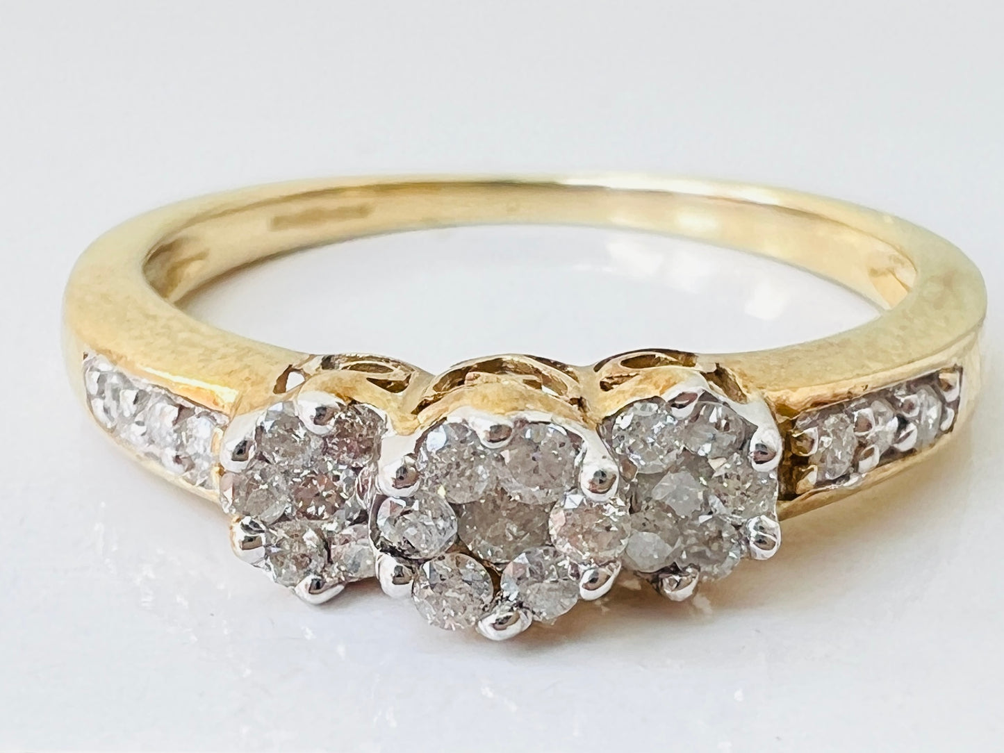 9ct Gold 0.25ct Diamond Ring