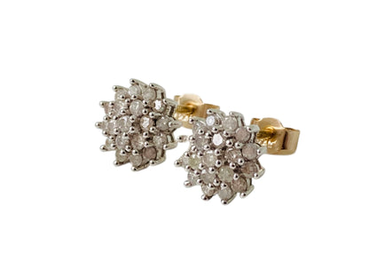 9ct Gold 0.50ct Diamond Earrings