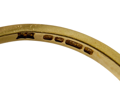 Vintage 18ct Gold Diamond Three-Stone Ring