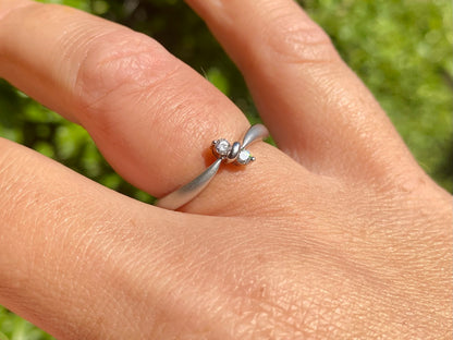 9ct Gold Diamond Ring