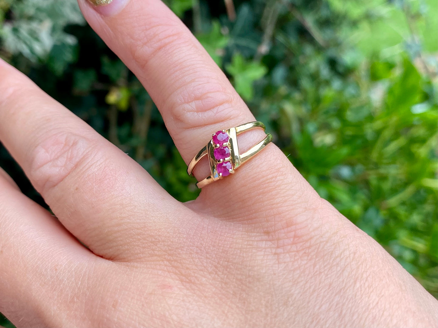 9ct Gold Ruby Ring