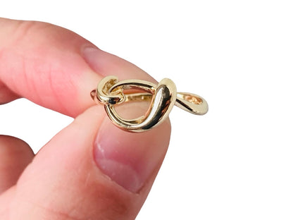 Vintage 9ct Gold Loop Ring
