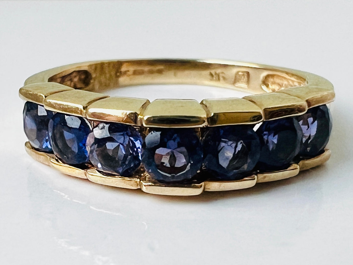 9ct Gold Iolite Ring