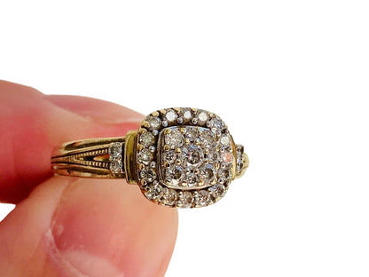 9ct Gold 0.44ct Diamond Ring