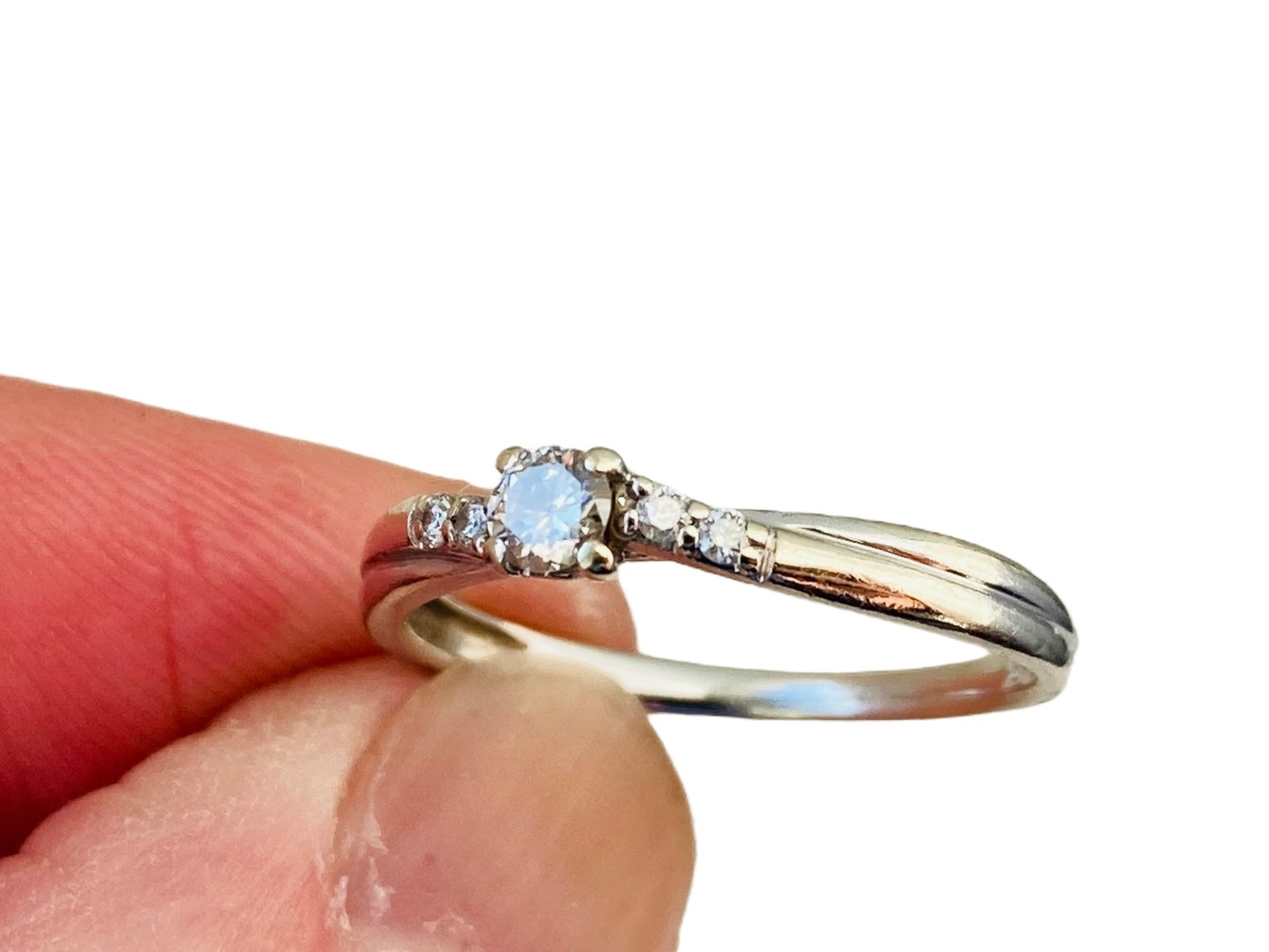 9ct Gold Diamond Ring