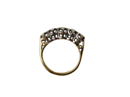 Vintage 9ct Gold Diamond Ring