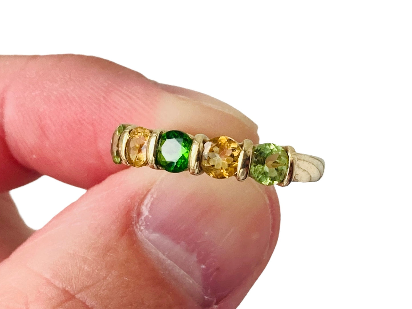 9ct Gold Multi-Gemstone Ring