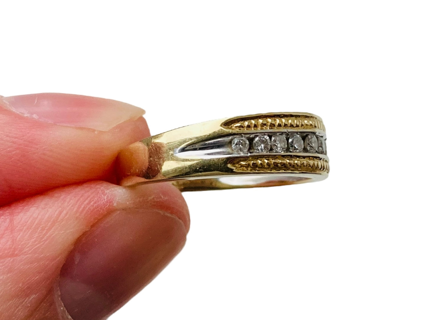 9ct Gold Diamond Ring