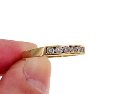 18ct Gold Seven-Stone Diamond Ring