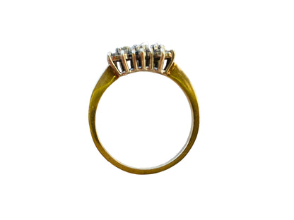 Vintage 9ct Gold Diamond Ring