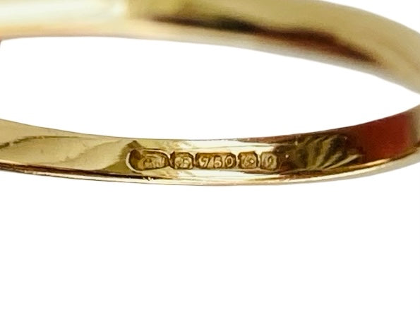 Vintage 18ct Gold Diamond Cluster Ring