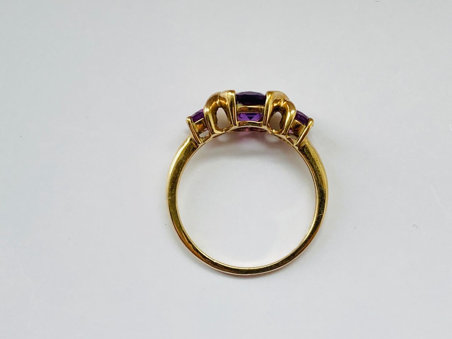 9ct Gold Amethyst Ring