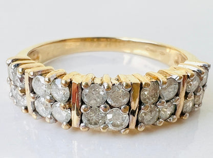 9ct Gold Diamond Ring