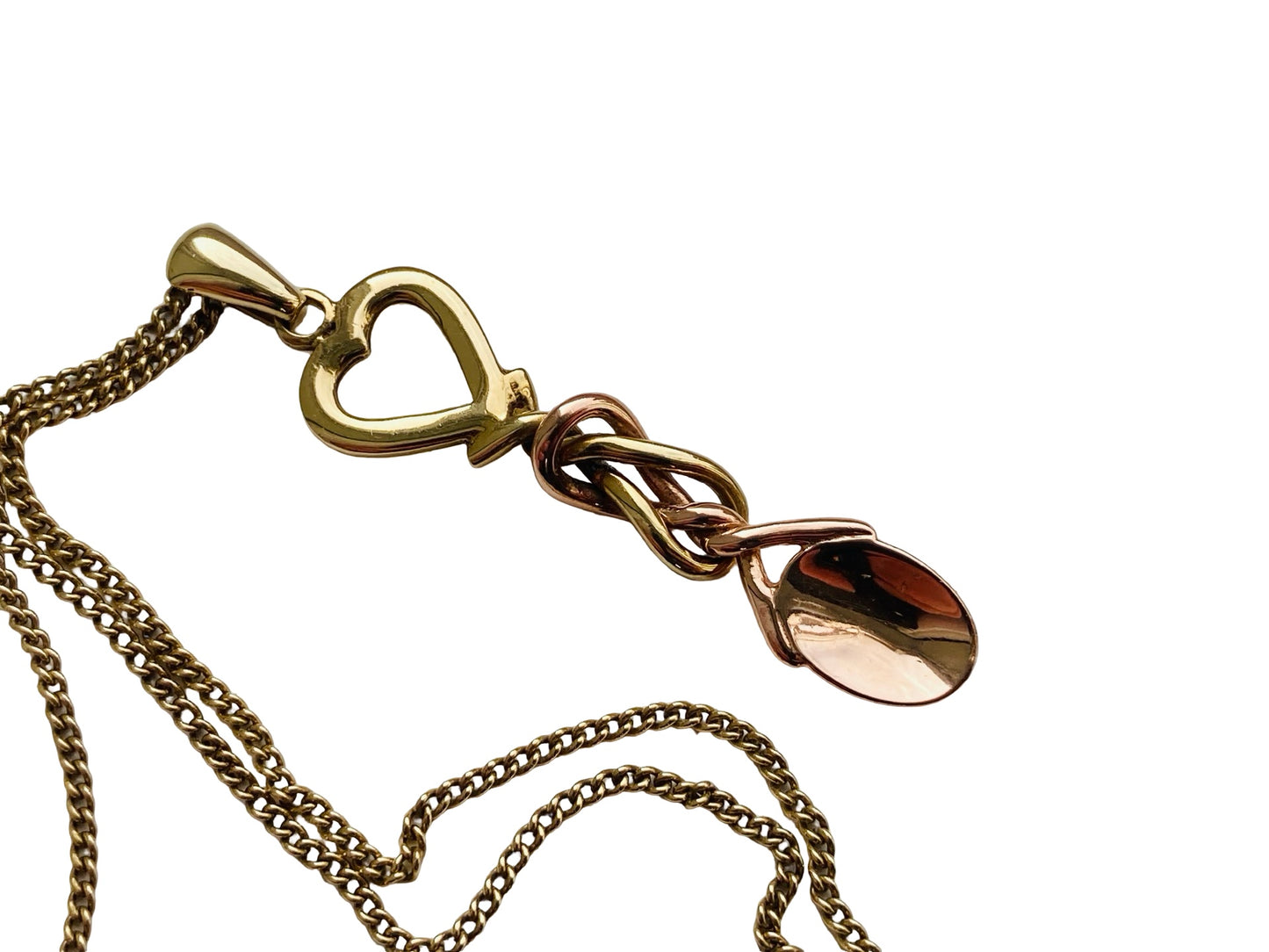 9ct Gold Clogau Lovespoon Pendant with Necklace