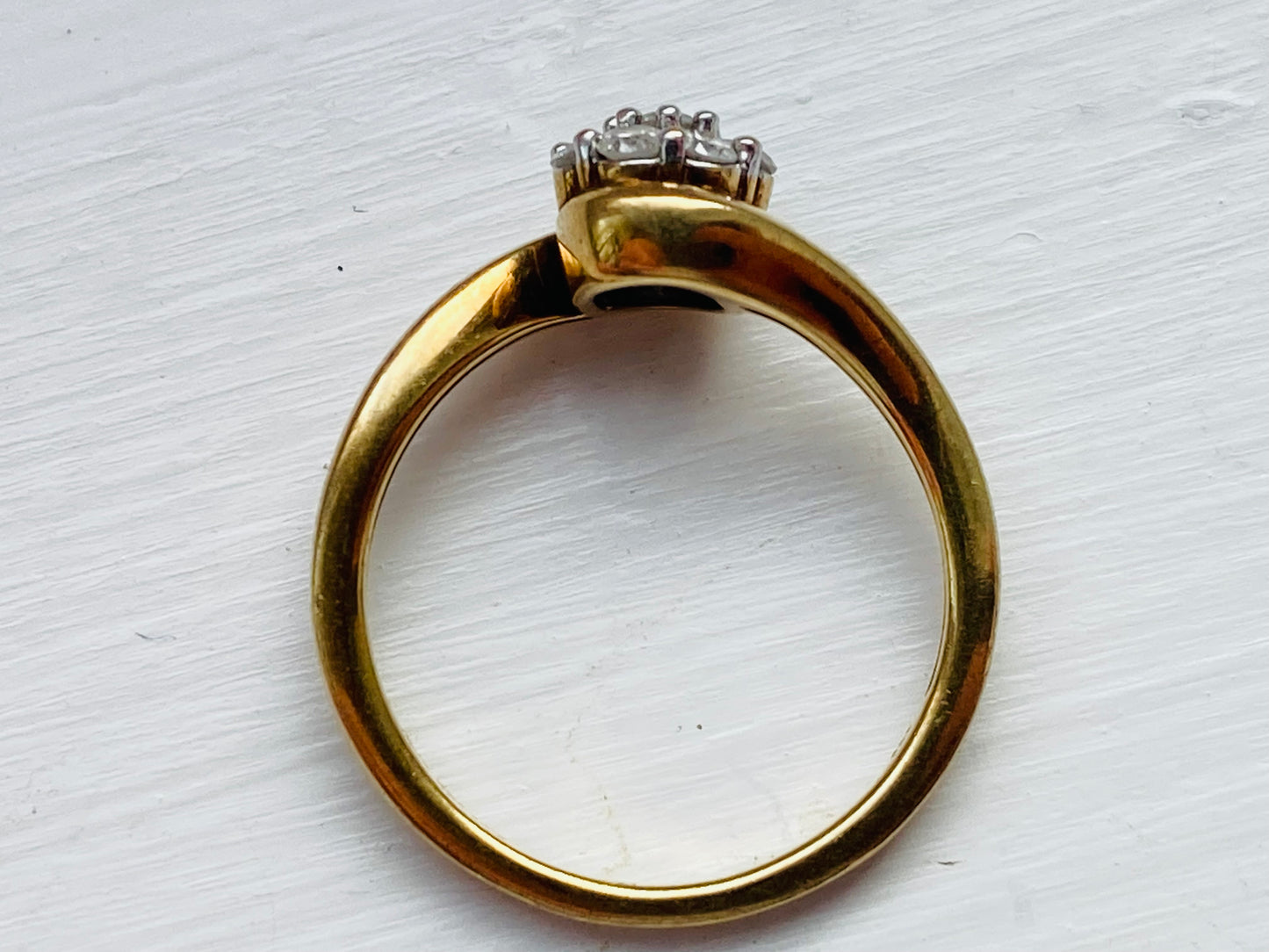 9ct Gold Diamond Ring