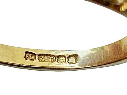 Vintage 18ct Gold Five-Stone Diamond Ring
