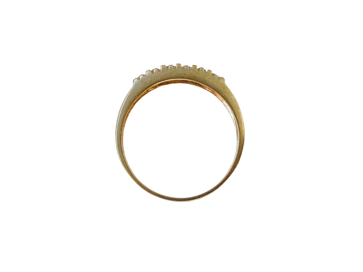 9ct Gold Diamond Ring