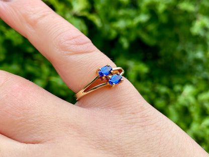 9ct Gold Sapphire Ring