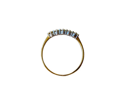 Vintage 18ct Gold Five-Stone Diamond Ring