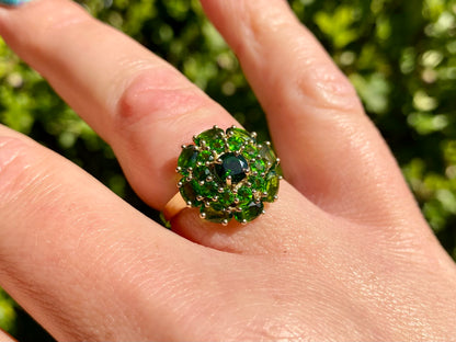 9ct Gold Diopside Ring