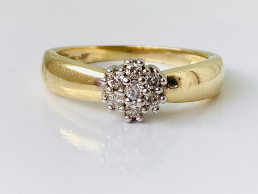 14ct Gold Diamond Ring