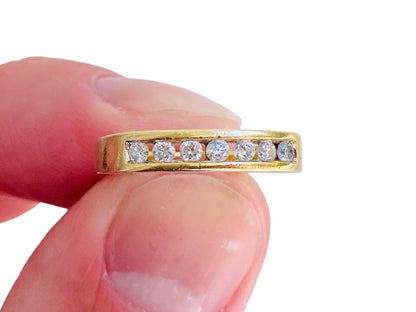 18ct Gold Seven-Stone Diamond Ring