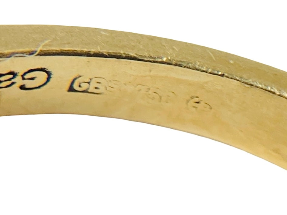 Vintage 18ct Gold Five-Stone Diamond Ring