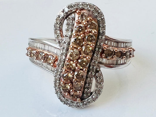 9ct Gold Diamond Ring