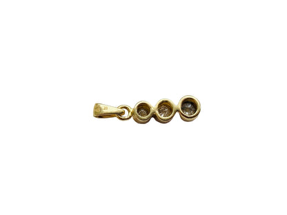 18ct Gold 0.20ct Diamond Pendant