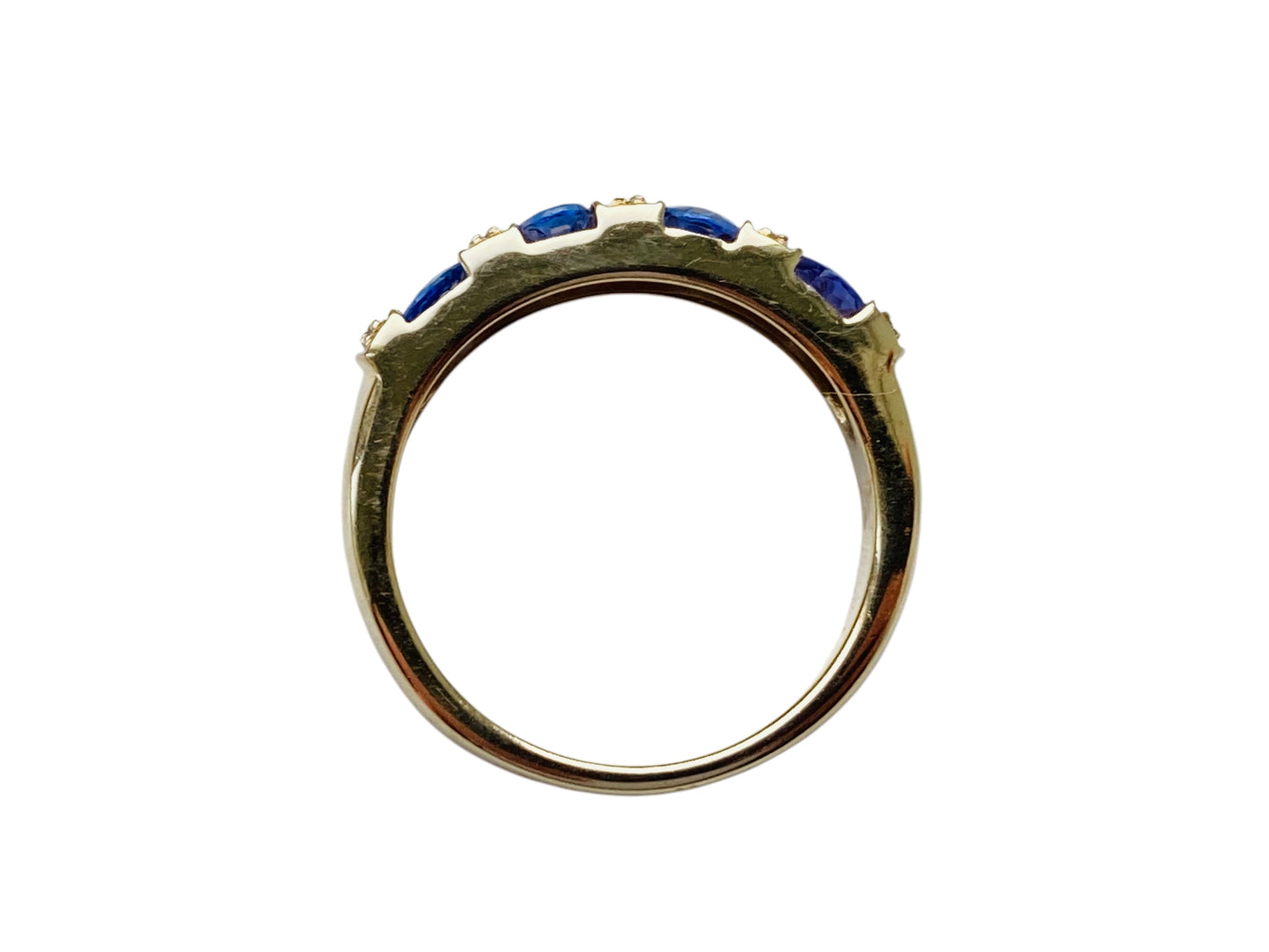 9ct Gold Tanzanite & Diamond Ring