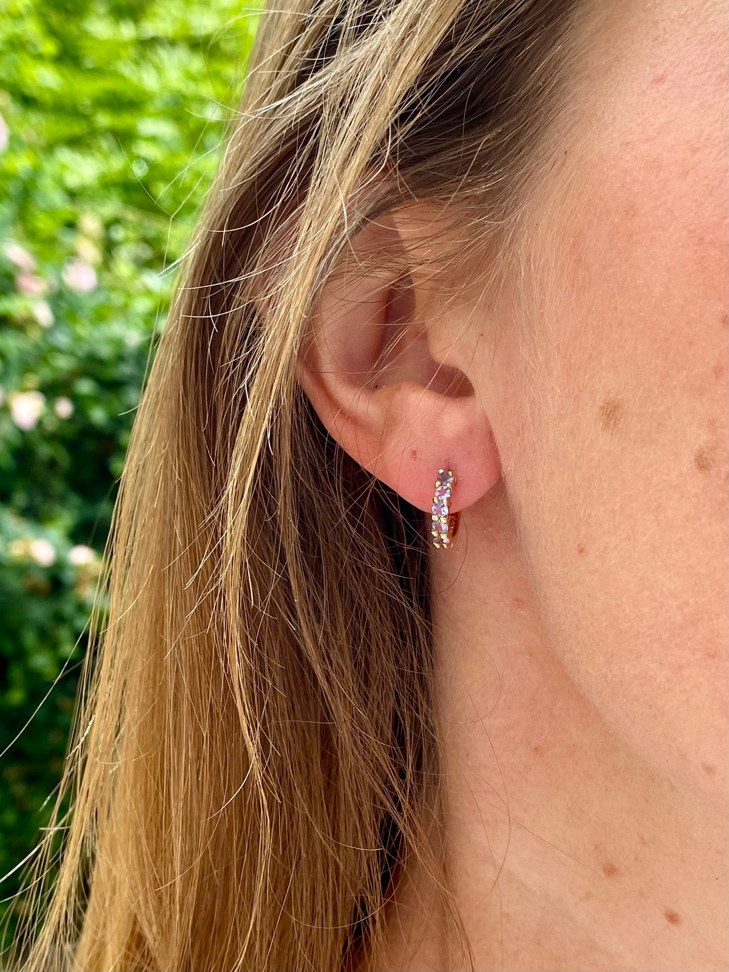 14ct Gold Tanzanite Earrings
