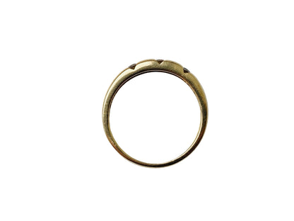 9ct Gold Champagne Diamond Ring