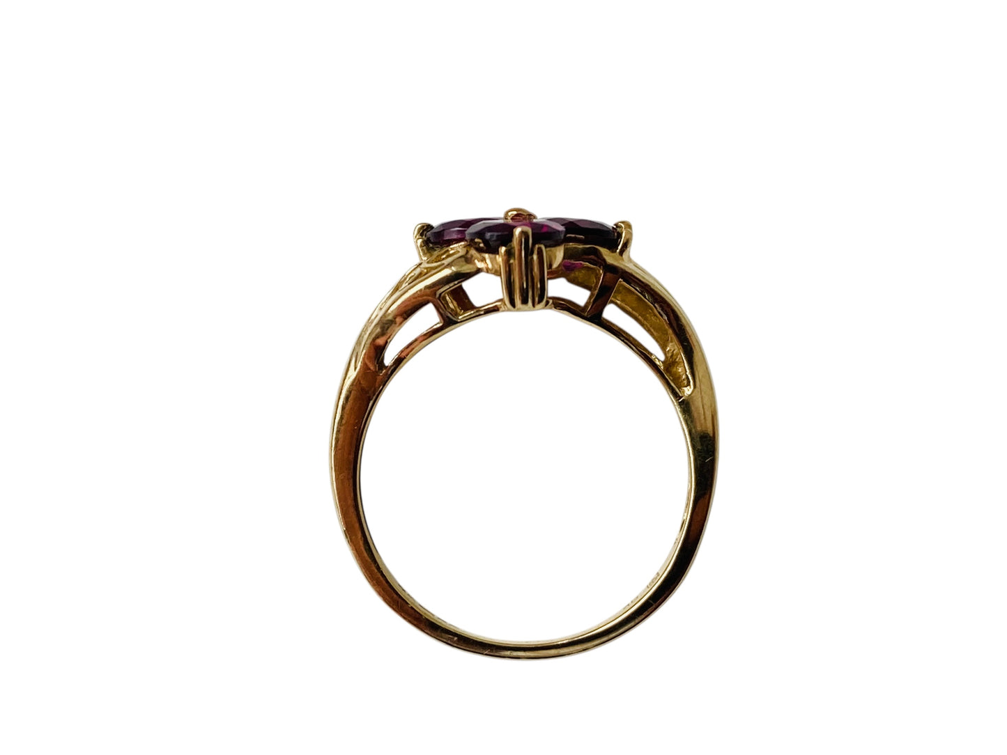 9ct Gold Rhodolite Garnet Ring