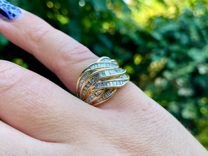 9ct Gold Diamond Ring