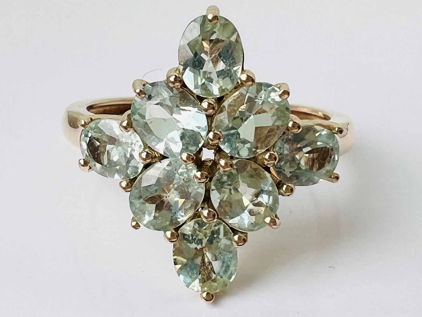 9ct Gold Amblygonite Ring