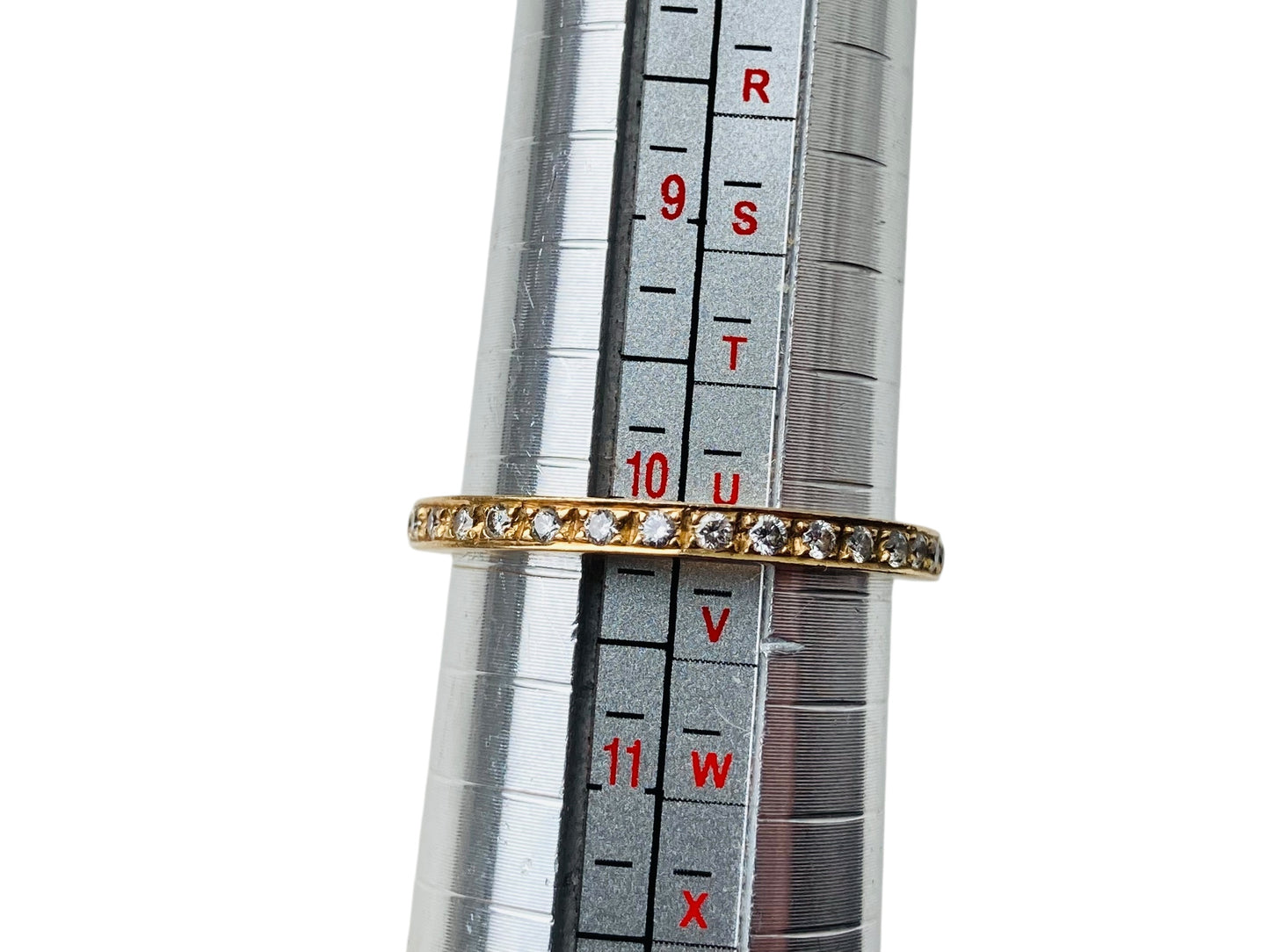 18ct Gold Diamond Band Ring