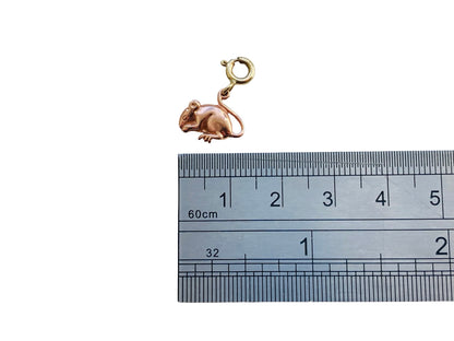 9ct Gold Clogau Mouse Pendant