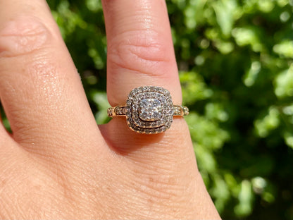 9ct Gold 0.51ct Diamond Ring