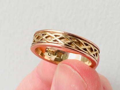 9ct Gold Clogau Celtic Band Ring