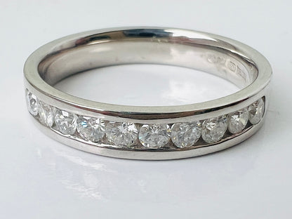 18ct Gold Ten-Stone Diamond Ring
