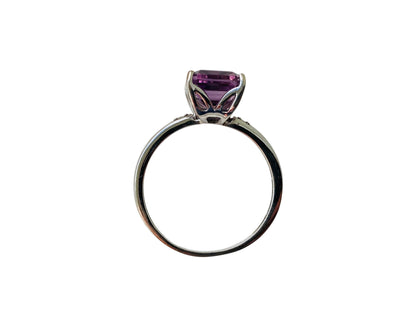 9ct Gold Ametrine & Diamond Ring