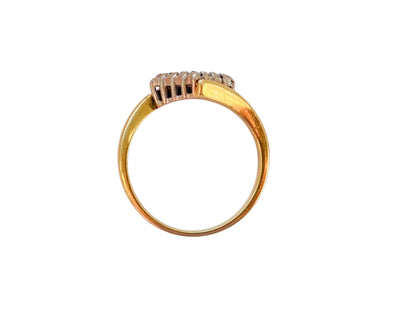 Vintage 18ct Gold Diamond Ring