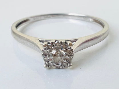 9ct Gold 0.25ct Diamond Ring