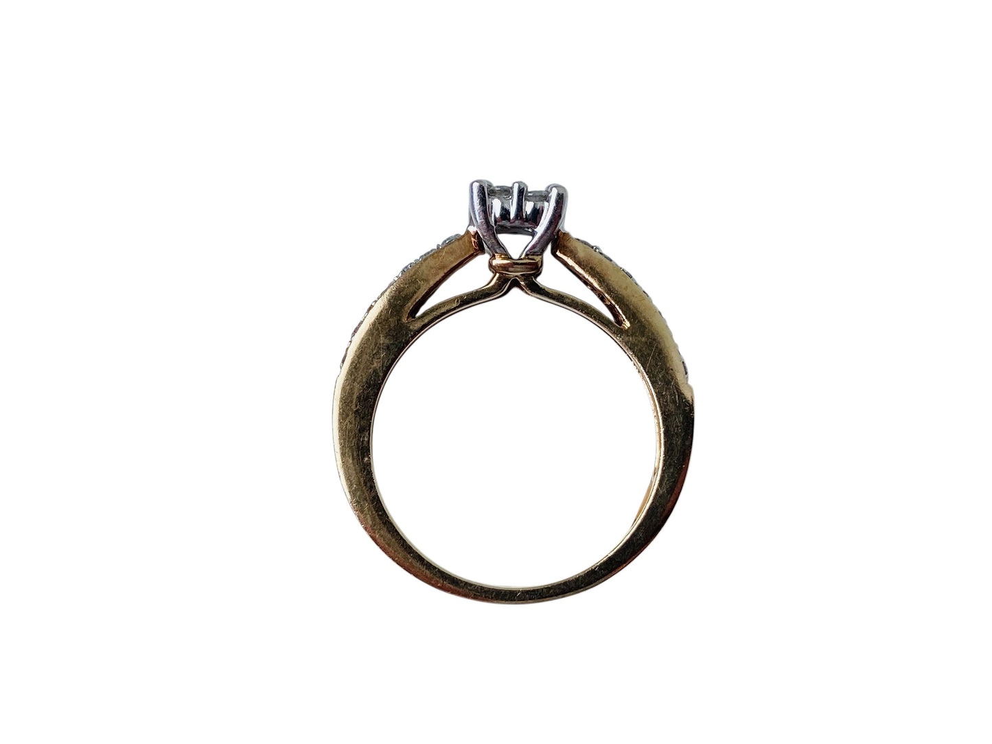 9ct Gold Diamond Ring