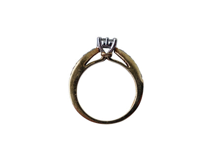 9ct Gold Diamond Ring