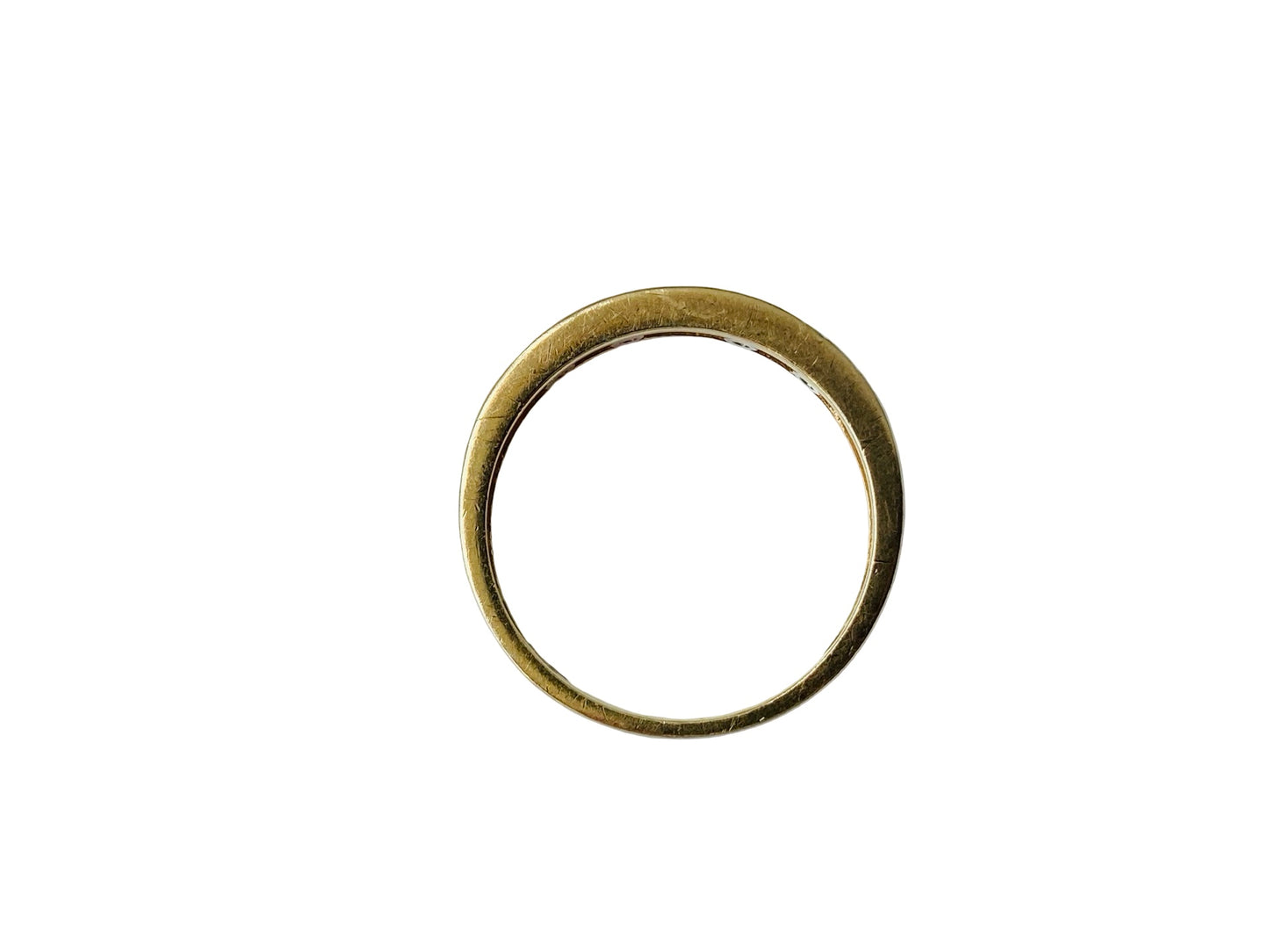 18ct Gold Ten-Stone 0.33ct Diamond Ring